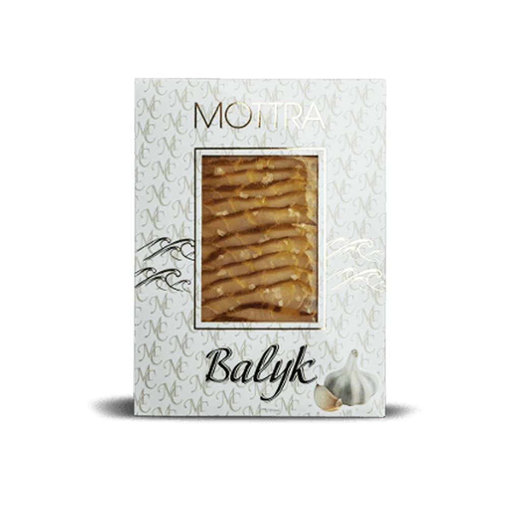 Balyk-with-Garlic Balyk with Garlic from Mottra